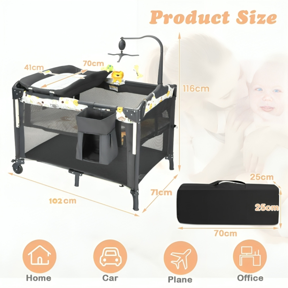 4 In 1 Explorer Ease Cot