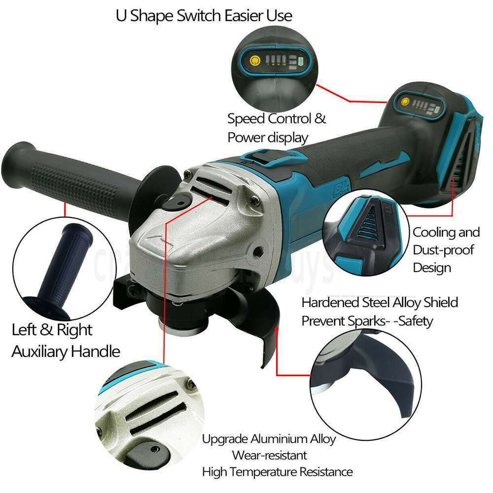 5 " Brushless Cordless Grinder