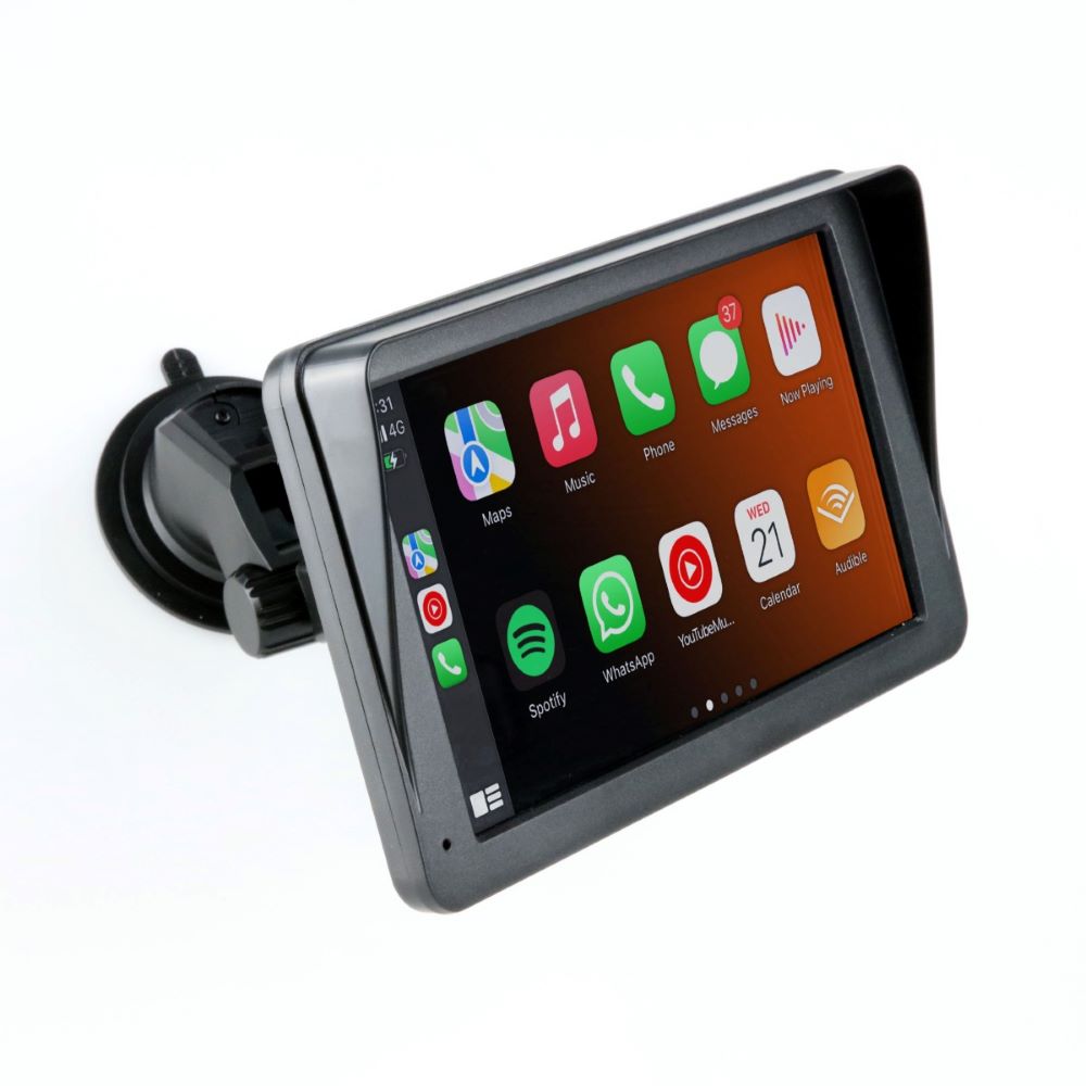 Versatile Touch Screen Car Display | Apple CarPlay & Android Auto