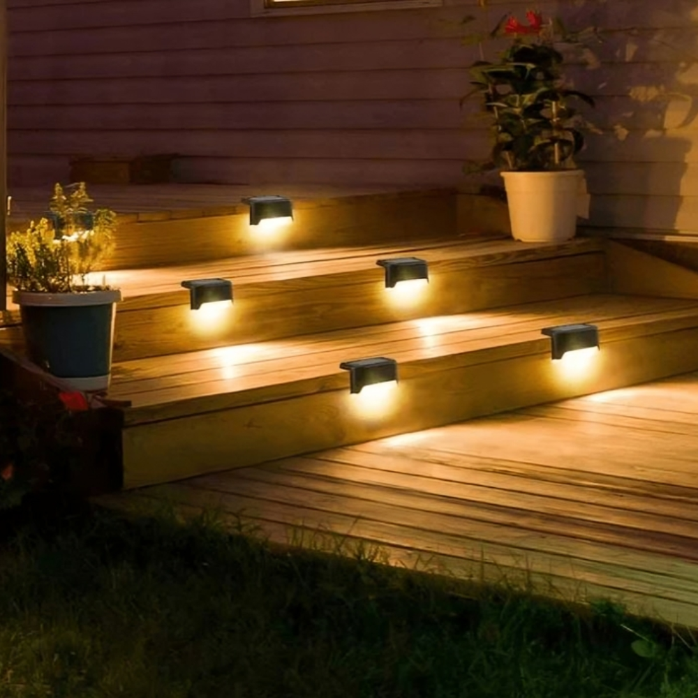Solar LED Deck Lights