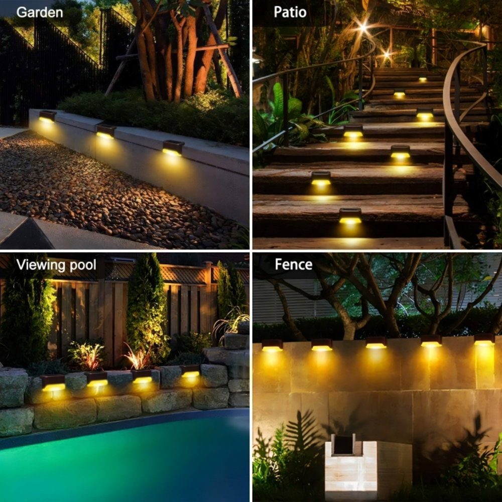 Solar LED Deck Lights