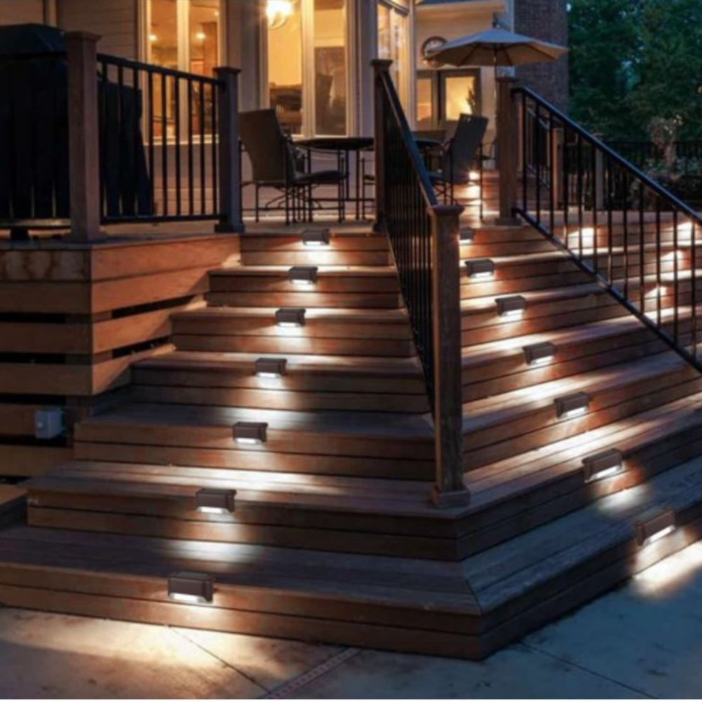 Solar LED Deck Lights