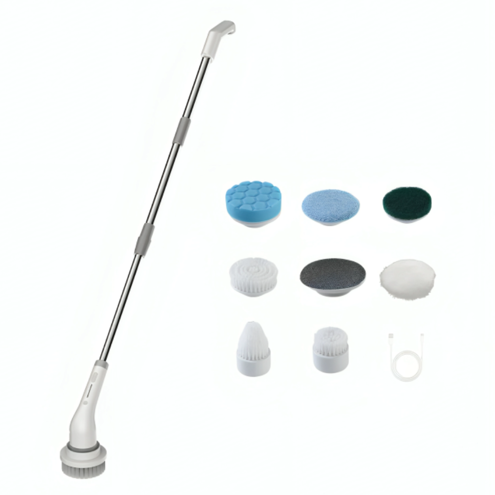 7-in-1 Cordless Electric Spin Scrubber