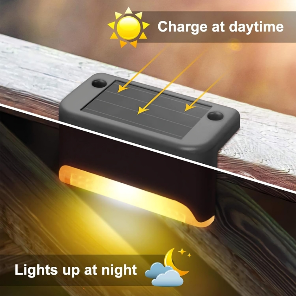 Solar LED Deck Lights