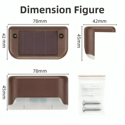 Solar LED Deck Lights